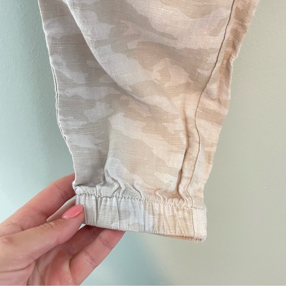 Athleta Cabo Tide Linen Joggers 0 - Picture 4 of 10